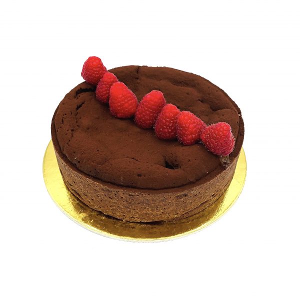 Torta cioccolato e lamponi le dolci tradizioni. consegna a domicilio