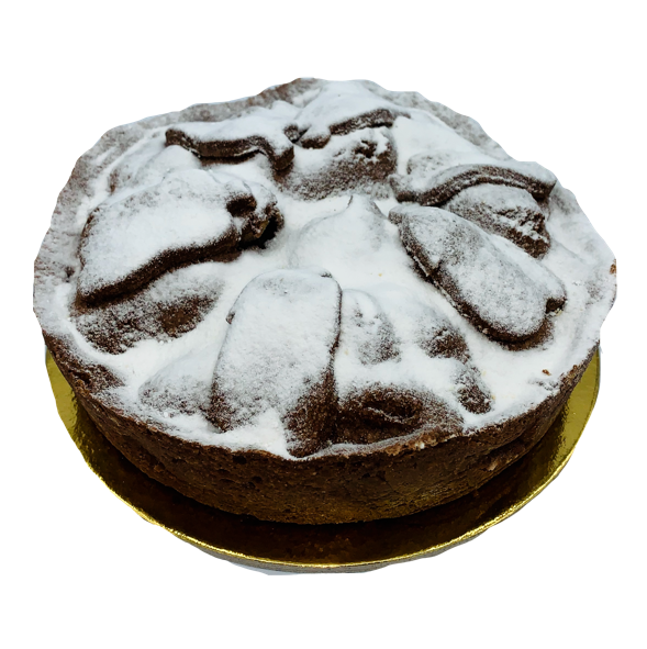 Torta pere e cioccolato le dolci tradizioni. a domicilio con cosaporto