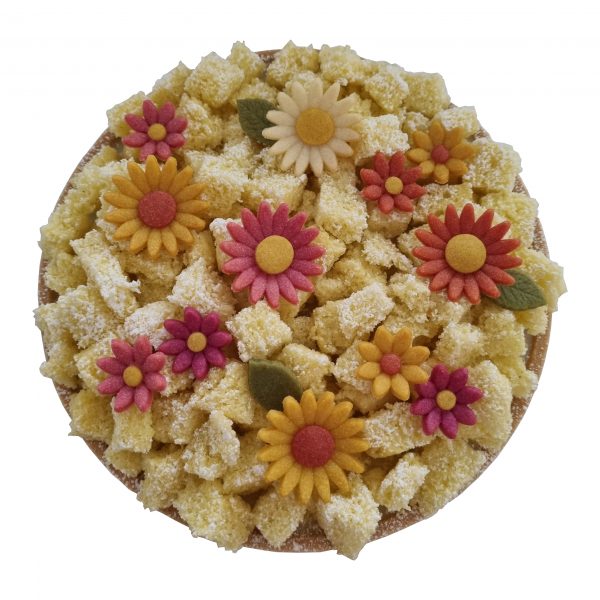 Crostata Mimosa - 6/8 porzioni - Strati Atelier consegna a domicilio con Cosaporto