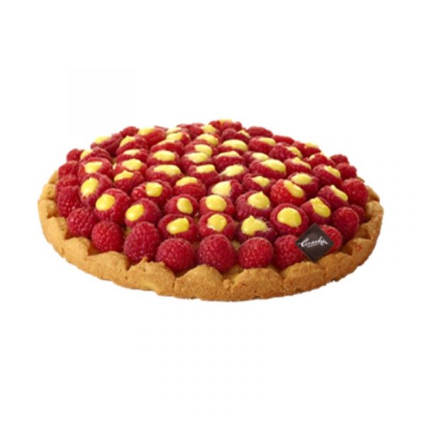 Crostata Crema e Lamponi Pasticceria Cucchi consegna a domicilio con Cosaporto.it