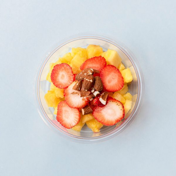 Ananas, fragole e mandorle domicilio con cosaporto.it