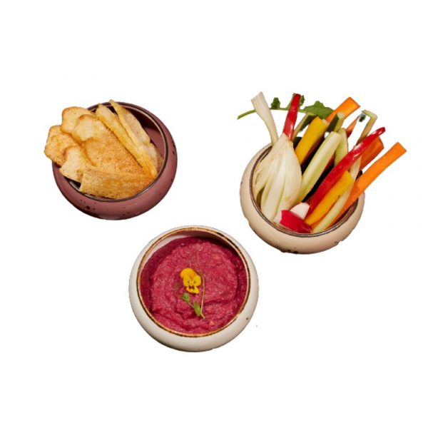 Beetroot Hummus Crudite Soulgreen consegna a domicilio con cosaporto