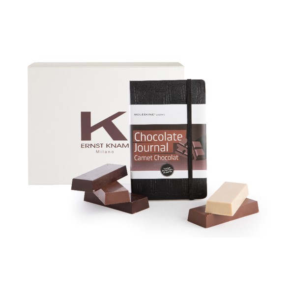 Moleskine e Lingotti Cioccolato di Knam e cosaporto