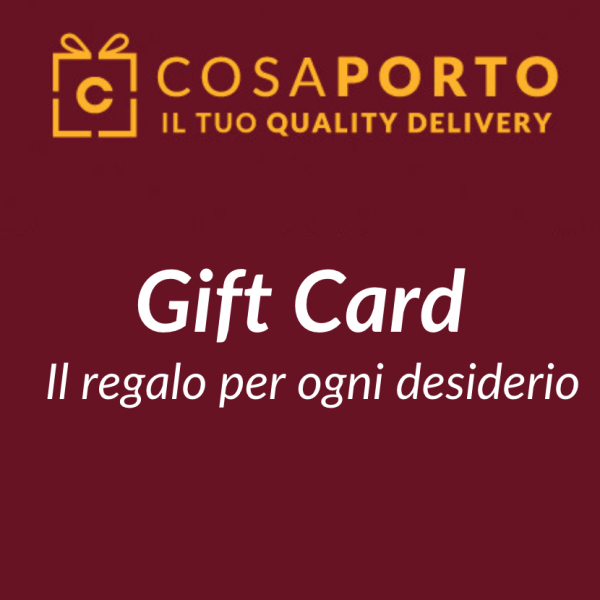 Gift card 5 euro con Cosaporto