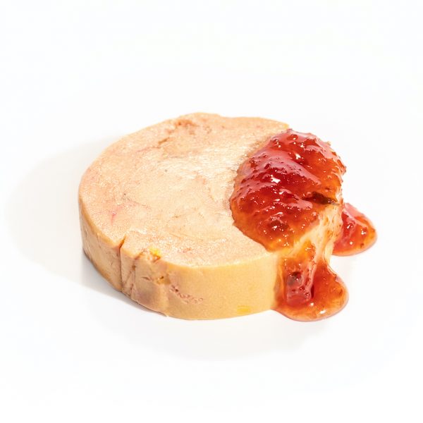 Torcione di foie gras, caffè e marmellata di rose dello Chef Matias Perdomo di ROC consegna a domicilio con Cosaporto