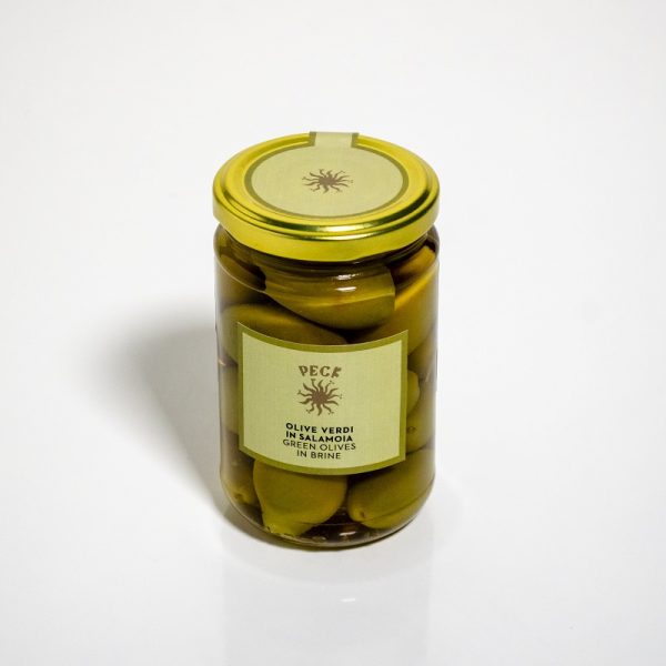 Olive verdi in salamoia Peck consegna a domicilio con Cosaporto