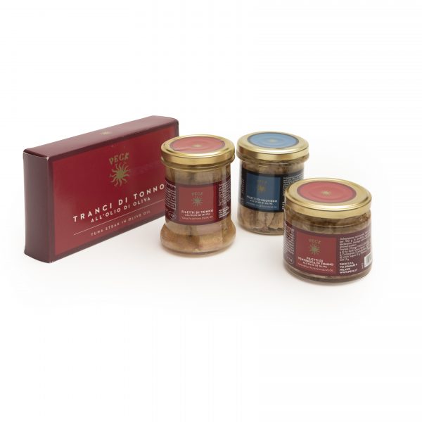 filetti e tranci di tonno di peck