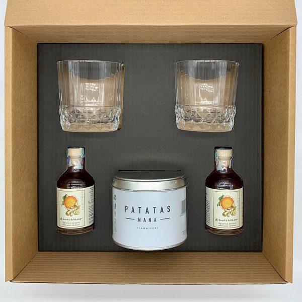 Box Aperitivo regalo Americano Opificio 77 consegna a domicilio con Cosaporto