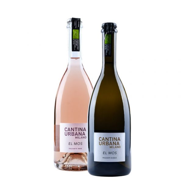 Combo "El Mos" Frizzante & Rosè Bio Cantina Urbana Milano consegnaa domicilio con cosaporto