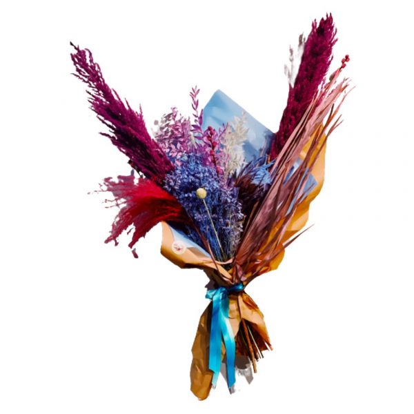 Mazzo di fiori secchi Miami Fiori Cuori & Veleno consegna a domicilio con Cosaporto