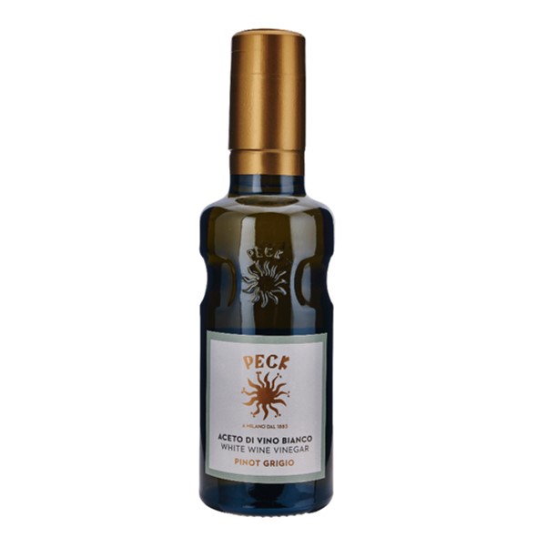 Aceto di vino bianco Pinot grigio Peck consegna a domicilio con Cosaporto