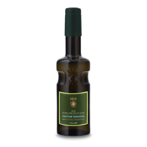 Olio extravergine di oliva DOP Taggiasca Peck consegna a domicilio con Cosaporto