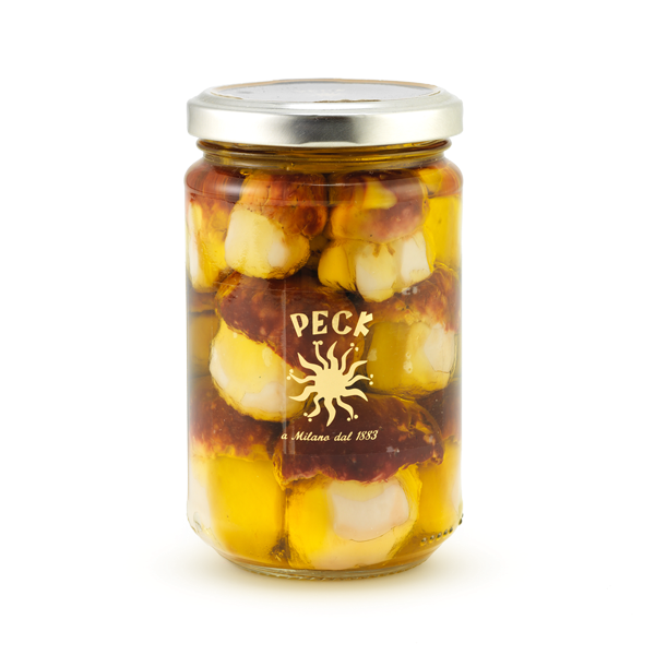 Funghi porcini in olio extra vergine di oliva Peck consegna a domicilio con Cosaporto