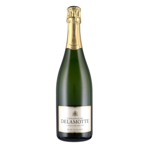 Champagne Brut Blanc de Blancs Delamotte Peck consegna a domicilio con Cosaporto