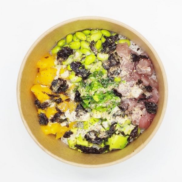 Pokè Tuna Caffè Morin consegna a domicilio con Cosaporto