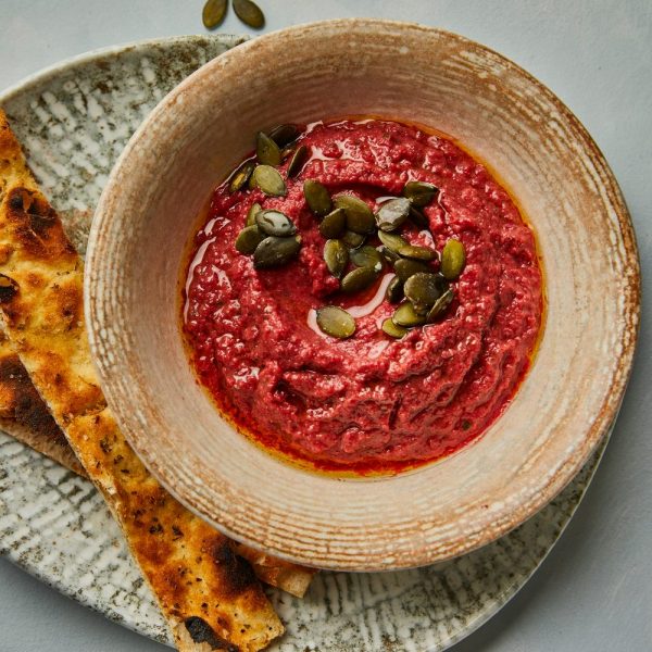 Hummus di Barbabietola Rinascente-Obicà consegna a domicilio con cosaporto.it