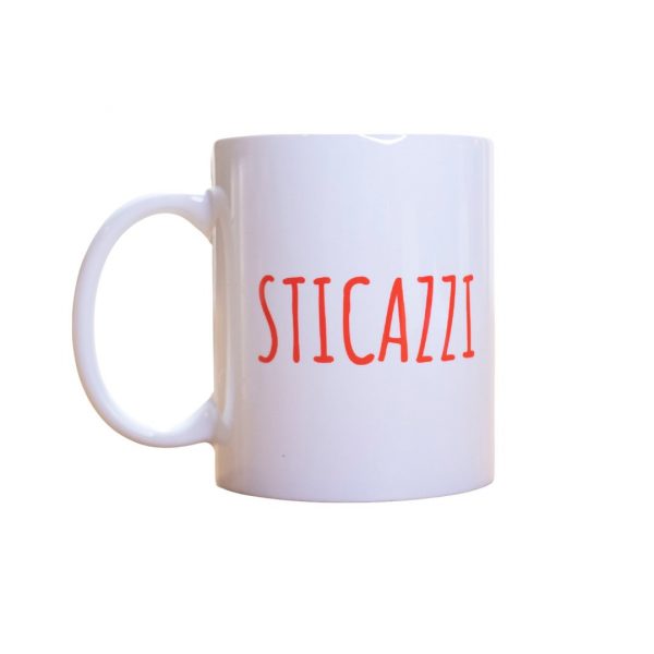 Tazza "Sticazzi" Orangorilla Consegna a domicilio con Cosaporto