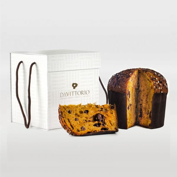 Panettone al cioccolato Da Vittorio di Velo Alta PAsticceria Consegna a domicilio con Cosaporto.it