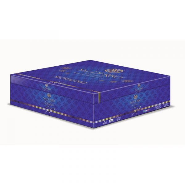 Gift Box "Lo Scrigno" Sal de Riso Velo Alta Pasticceria consegna a domicilio con Cosaporto