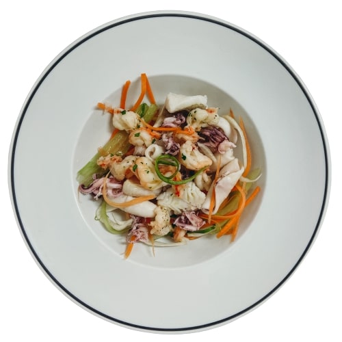 Mare caldo, verdure e maionese 1