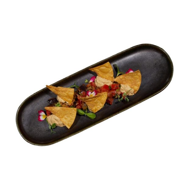 Lebanese Nachos Soulgreen consegna a domicilio con Cosaporto