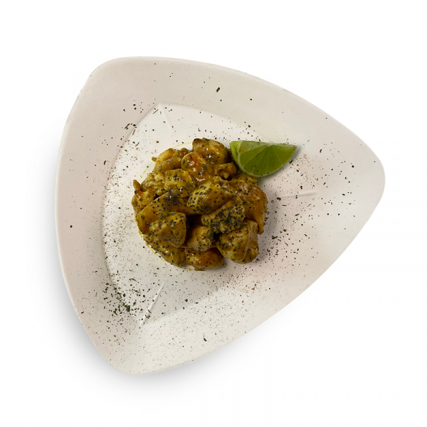 Pollo al curry Escam consegna a domicilio con Cosaporto