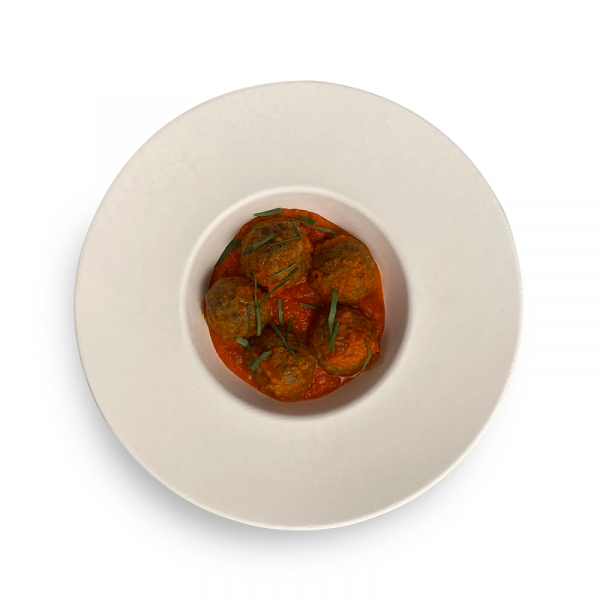 Polpette in umido Escam consegna a domicilio con Cosaporto