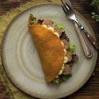 Taco crudista Sementis consegna a domicilio con cosaporto