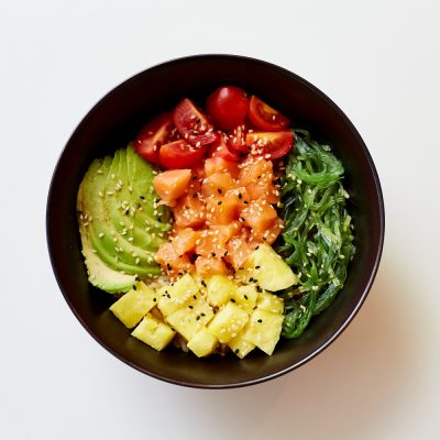 Poke Salmon SantaWay consegna a domicilio con Cosaporto