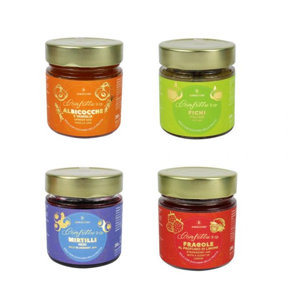 Selezione di Confetture Rinaldini Roma consegna a domicilio con Cosaporto