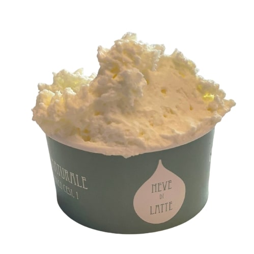 Vaschetta di panna montata Neve di Latte consegna a domicilio con Cosaporto