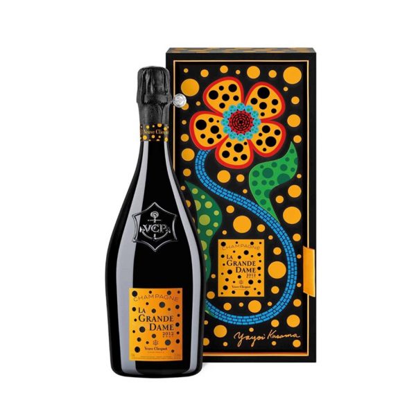Champagne La Grande Dame Brut 2012 Yayoi Kusama La Cantina di Franco consegna a domicilio con cosaporto
