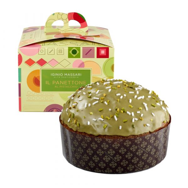 Panettone al Pistacchio Iginio Massari consegna a domicilio con Cosaporto.it