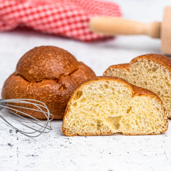 La Brioche "Co' tuppu" a lunga conservazione SicilyAddict consegna a domicilio con cosaporto