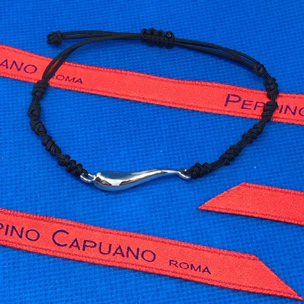 Bracciale "Corno Portafortuna" Gioielleria Peppino Capuano consegna a domicilio con cosaporto