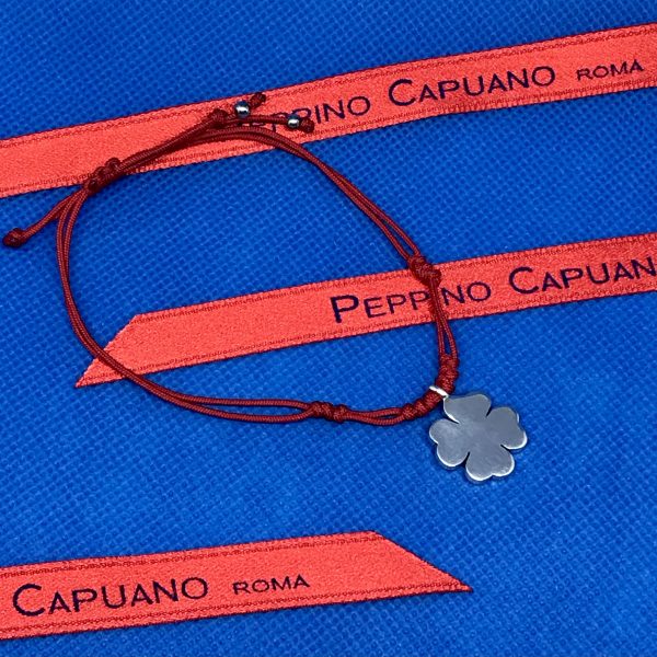 Bracciale Ciondolo Cuore/Quadrifoglio Peppino Capuano consegna a domicilio con cosaporto