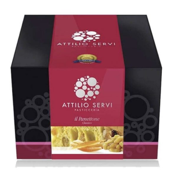 Panettone Attilio Servi Tradizionale - Enoteca Peluso consegna a domicilio con Cosaporto
