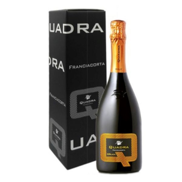 Franciacorta Magnum 1,5 Lt Quadra QBlack Astucciato - Enoteca Peluso consegna a domicilio con Cosaporto