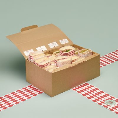 Box "I Classici" - 16 mezzi panini Cateing Giusto consegna a domicilio con cosaporto