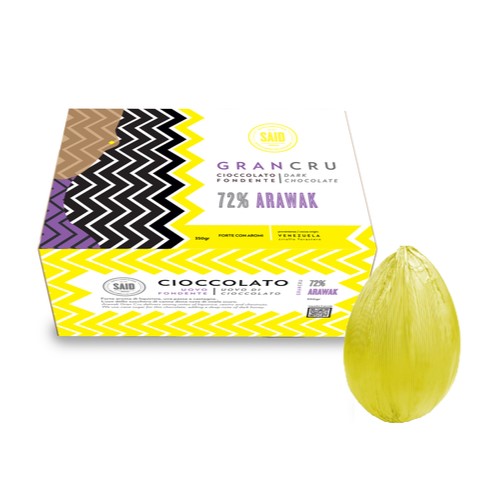 Uovo di Gran Cru Arawak Fondente 72% SAID dal 1923