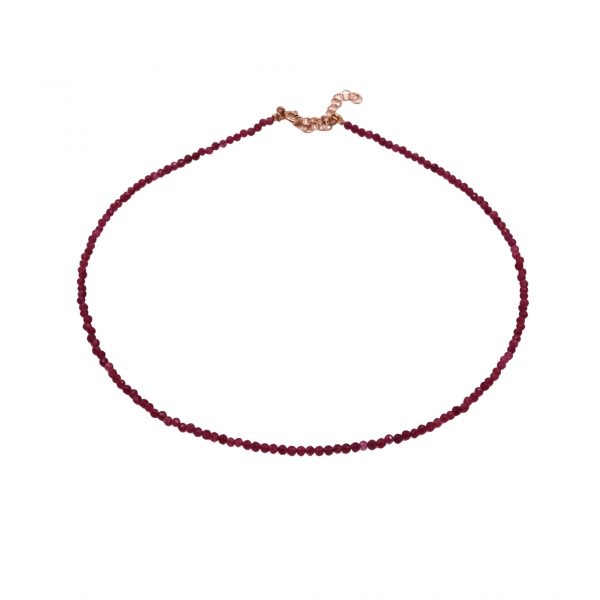 Girocollo Micro Rubini - Tita Bijoux