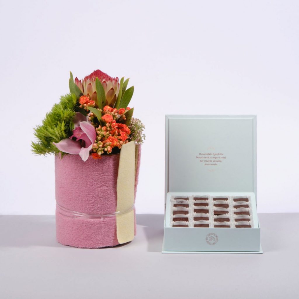 "Meraviglia" Fiori e Praline - Potafiori e Lavoratti per la Festa della Mamma più dolce che c'è!