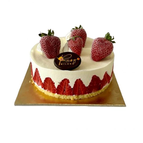 Torta Fraisier - Pansy Gourmet