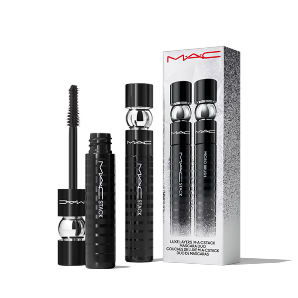 Luxe Layers M·A·CStack Mascara Duo MAC Cosmetics consegna a domicilio a Milano, Roma, Torino, Bologna