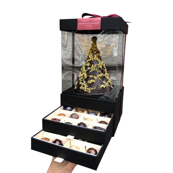 Composizione di cioccolato natalizia Magie de Noël 1